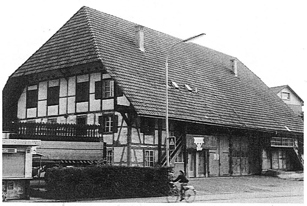 The “Wachmeister Haus” in Niedergerlafingen