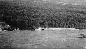 Wing dams in the Mississippi River